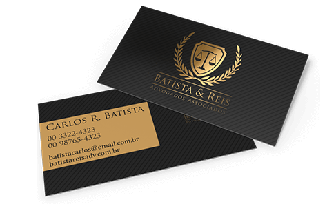 imagem de cartão de visita meramente ilustrativa