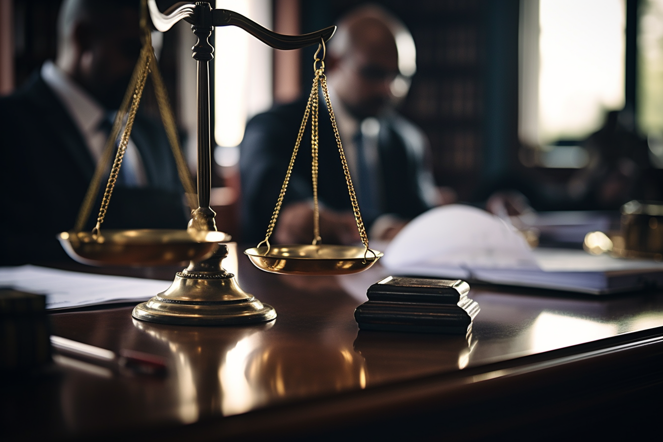 imagem exemplifica a profissão do direito e do advogado