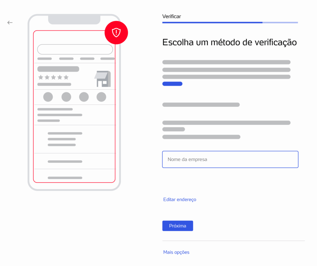 Ficha de Inscrição do Google Meu Negócio