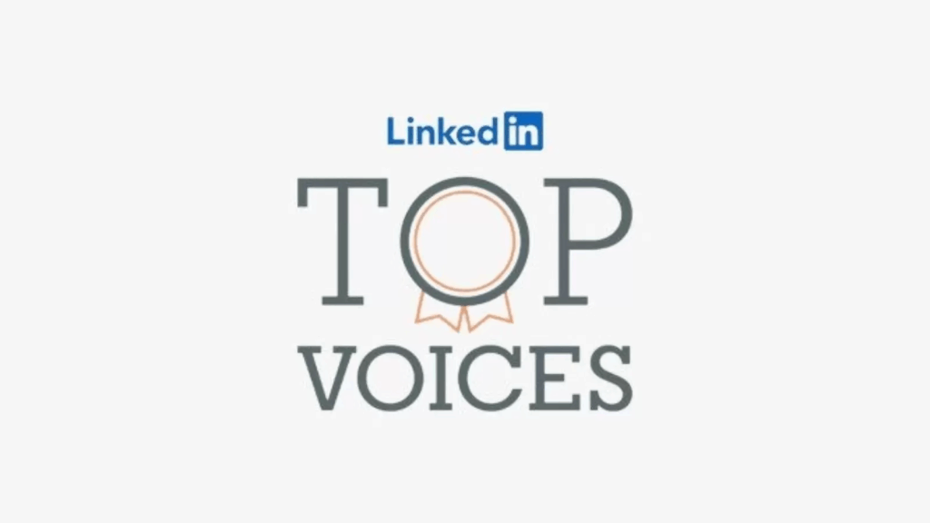 Estratégia do LinkedIn top voice
