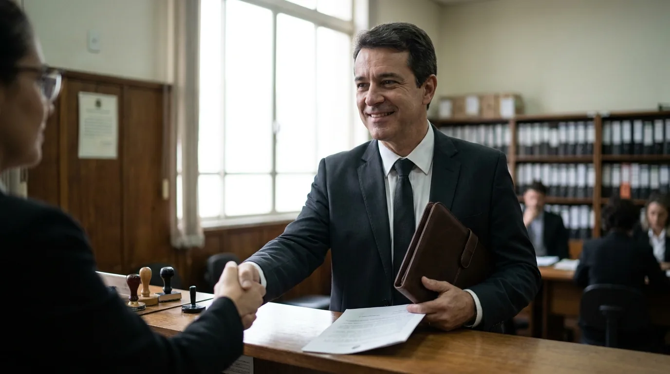 Advogada registrando sociedade unipessoal de advocacia como alternativa ao MEI