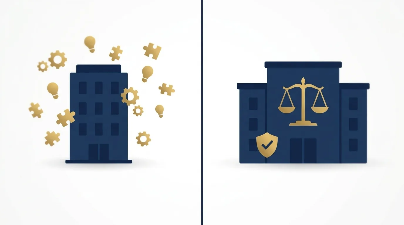 Comparação entre agência generalista e agência especializada em marketing jurídico