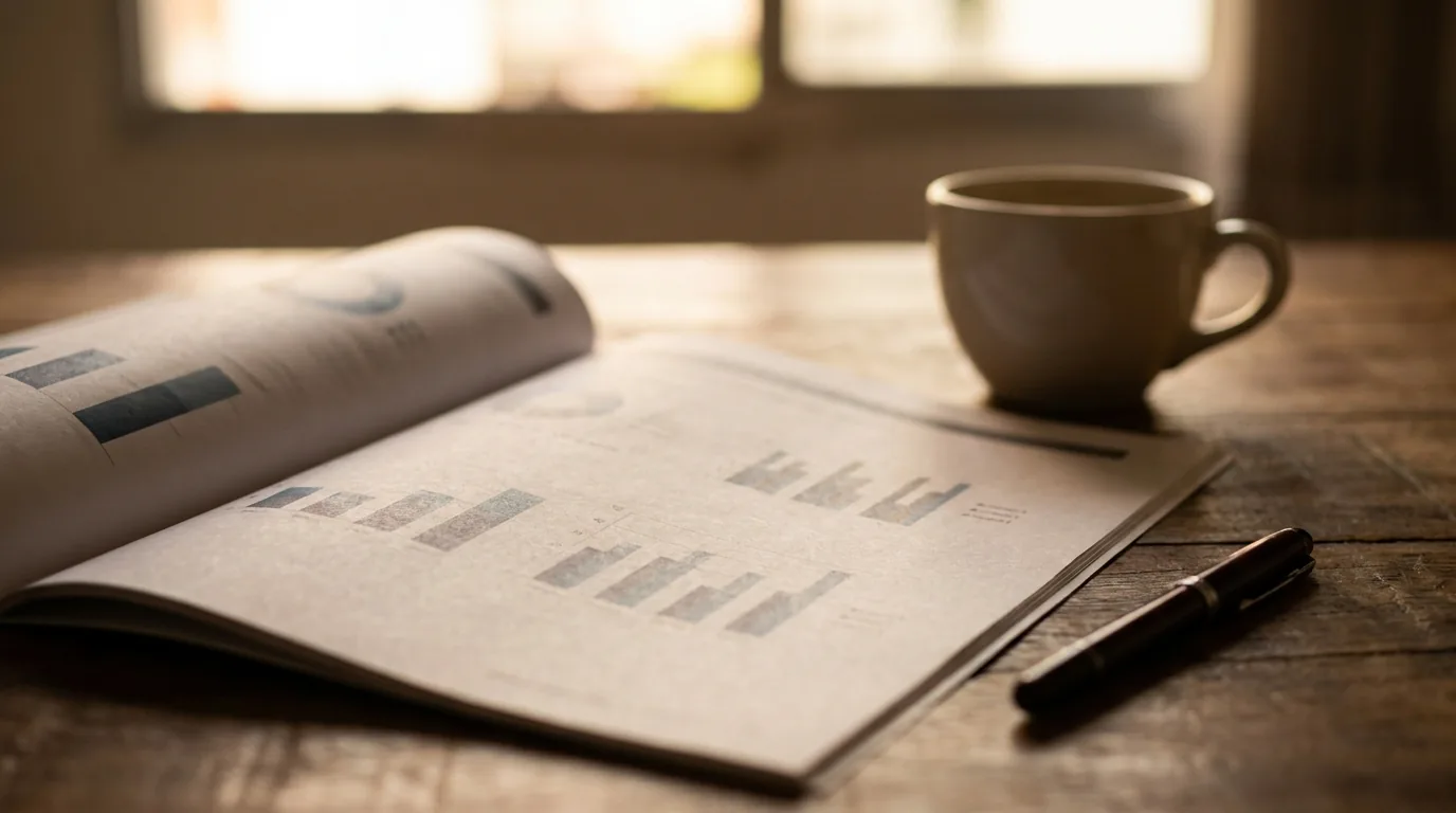 Relatório de resultados de marketing jurídico com métricas de contatos e clientes