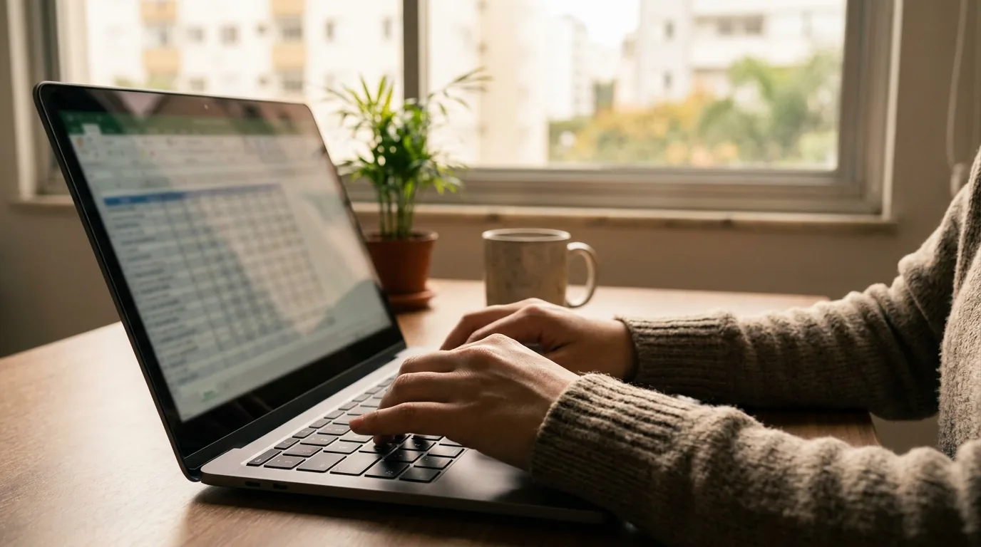 Medição de presença do escritório nas respostas de IA com planilha de testes